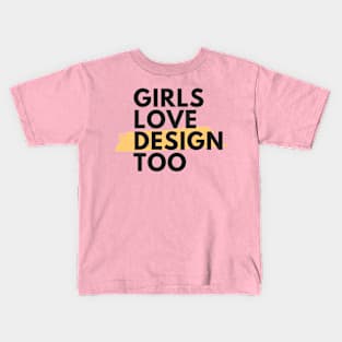 Girls Design Kids T-Shirt